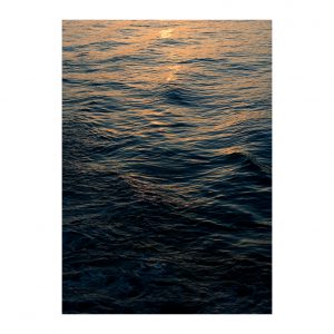 'Agean Sea at Sunset' Print by Ali Mohamed