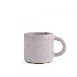 Stoneware Espresso Cup - White