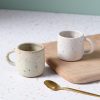 Stoneware Espresso Cups