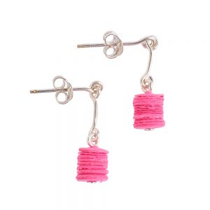 Tina Hook Earrings Pink