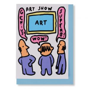 Art Show Greetings Card
