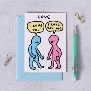 Say I Love You Greetings Card