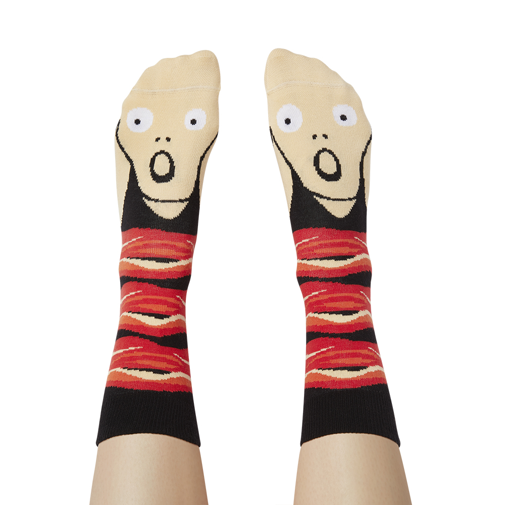 Screamy Ed socks by Chatty Feet