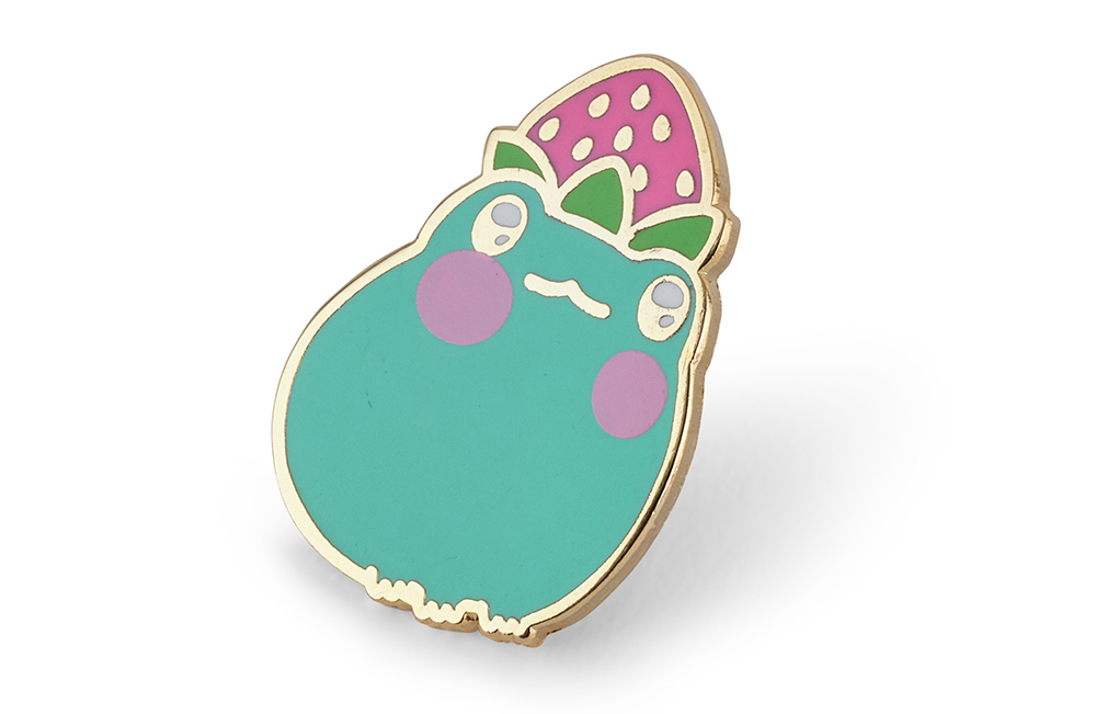 Lily The Frog Enamel Pin