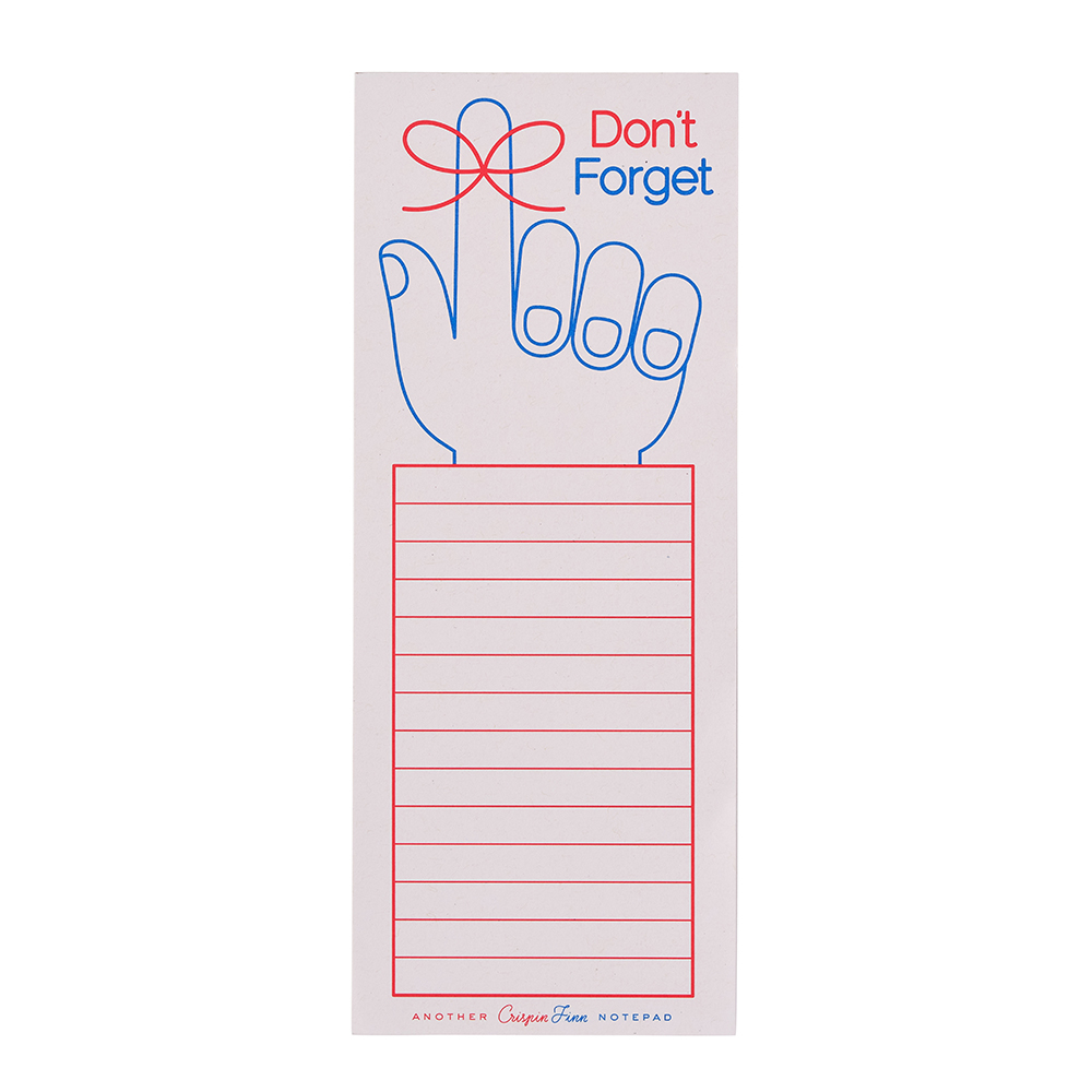 Don't Forget Note Pad
