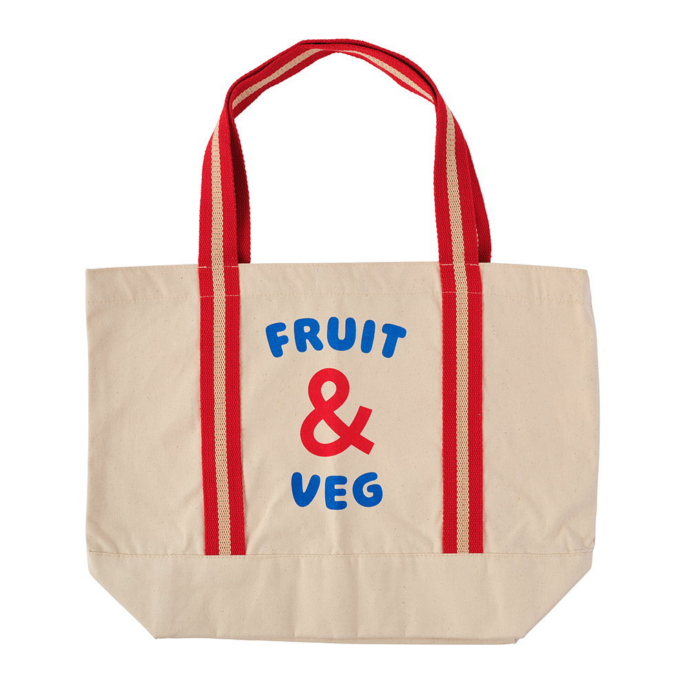 Fruit & Veg / Beer & Wine Canvas Tote Bag