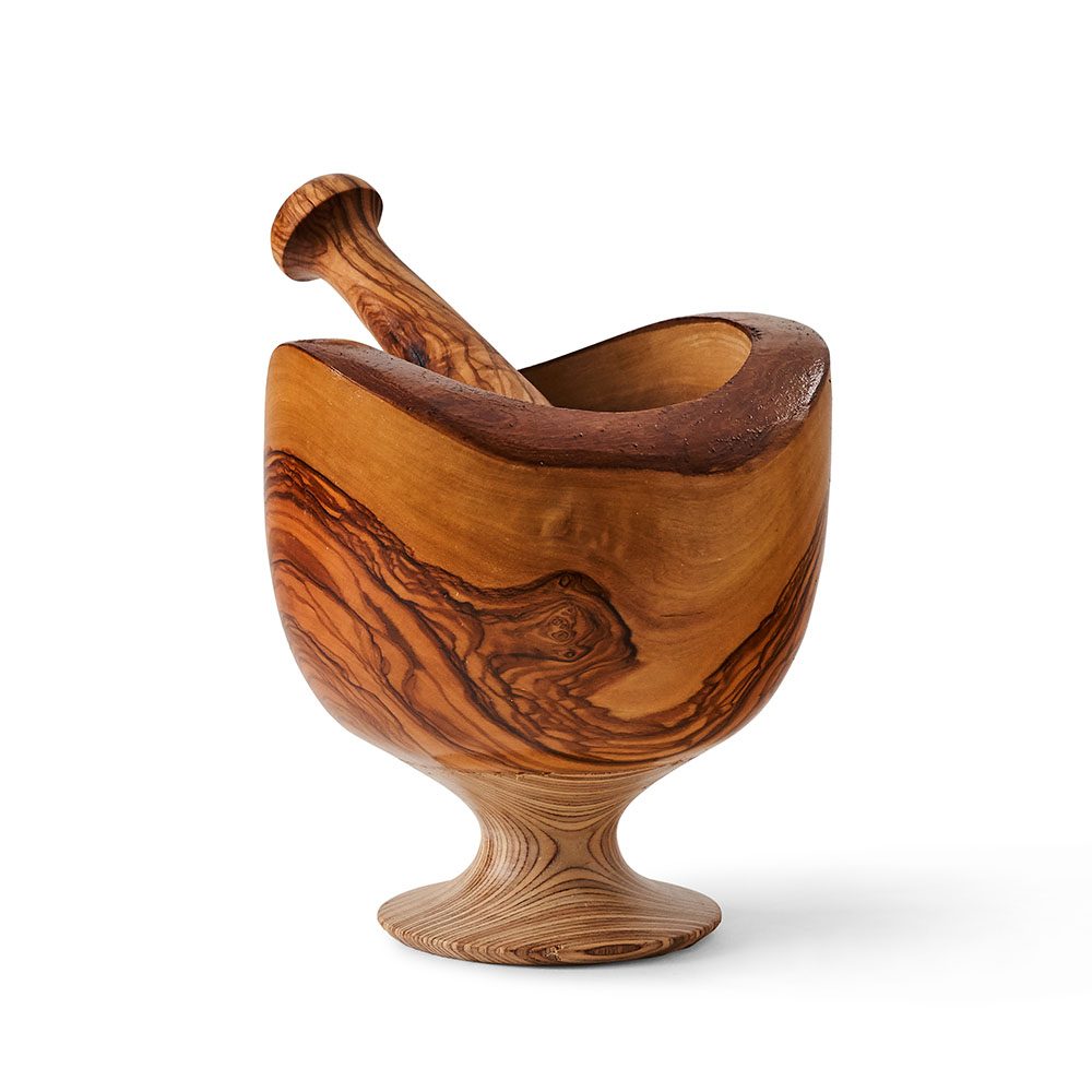 Reclaimed Wood Pestle and Mortar Pestle and mortar created from reclaimed wood.,