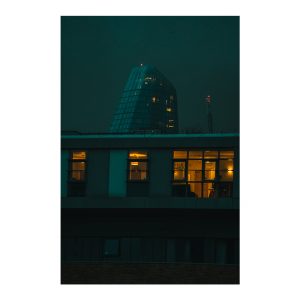 'Cyberpunk rooftop' by Benjamin Bauer