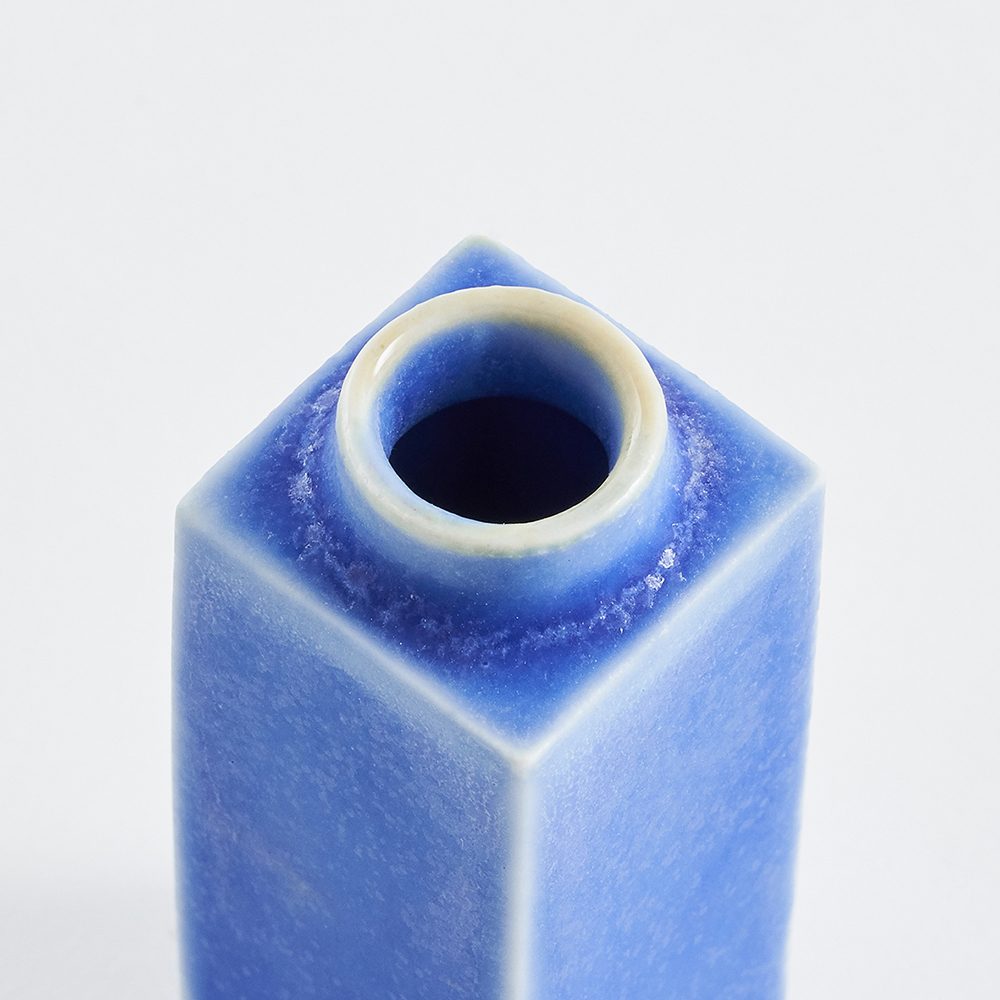 Designer homeware - miniature pot bright blue good present