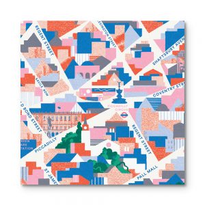 Soho Map by Daniel ClarkeSoho Map by Daniel Clarke Home wall art - illustrated map of Soho