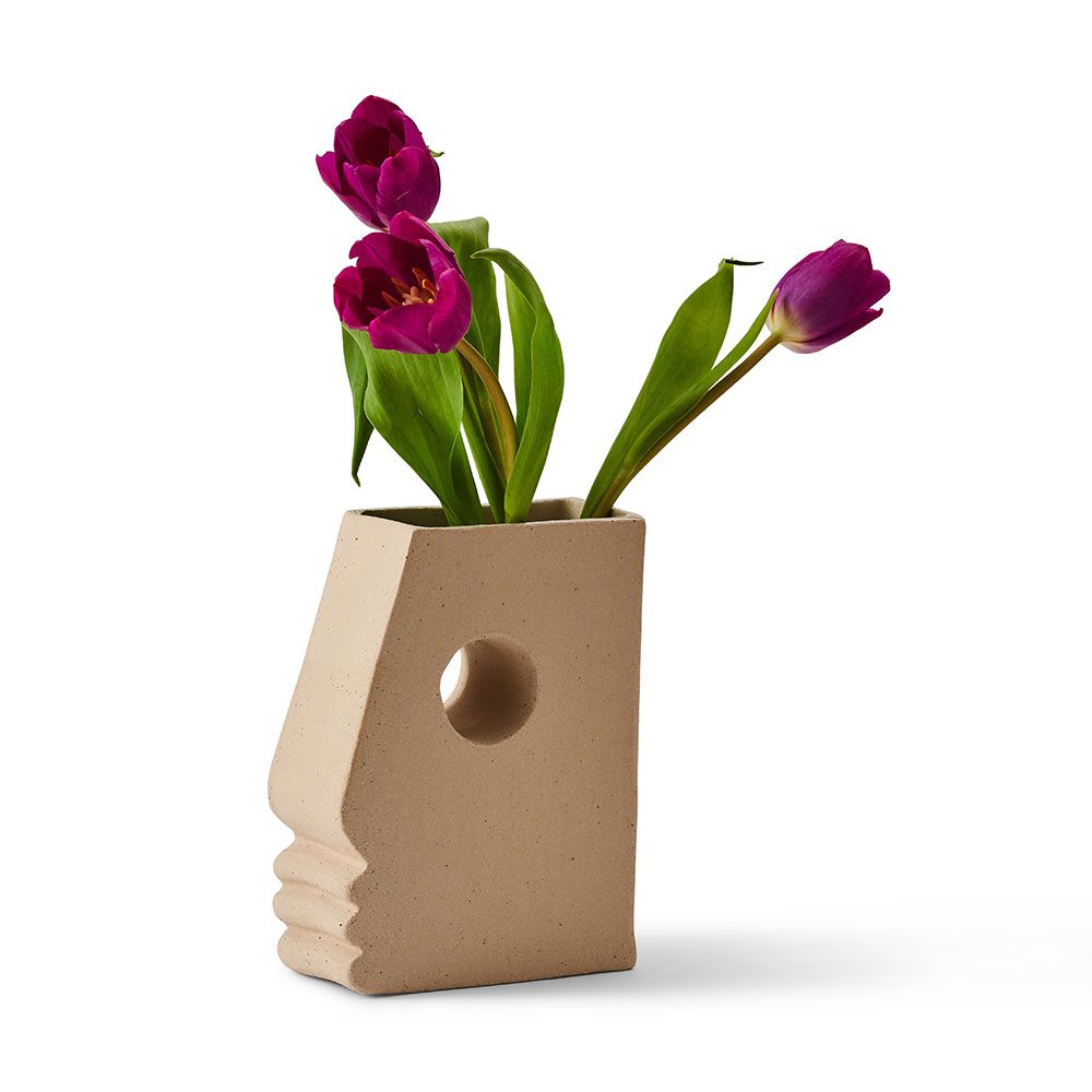 'Strong Nose' vase by Milo Made