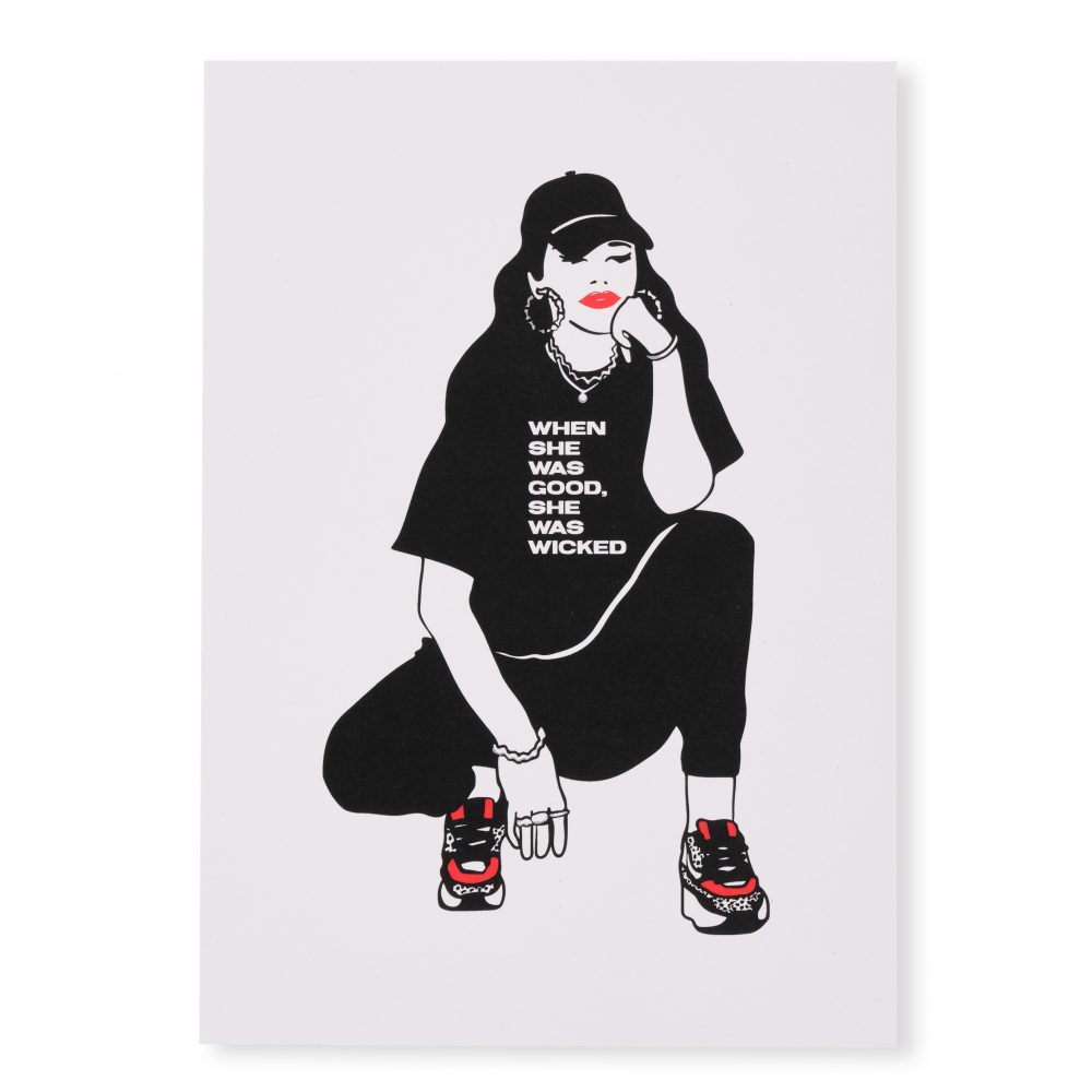When She Was Good Print A4