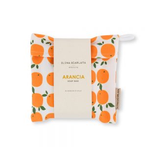 Organic Soap with Travel Bag - Oranges