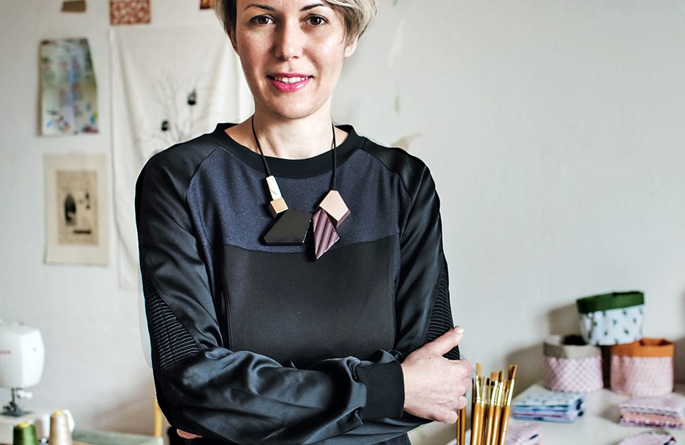 Photo of designer Elena Scarlata