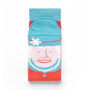 The Sock Queen by Chatty Feet Fashion Socks - The Sock Queen