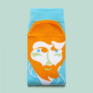 Vincent van Toe Socks Fashion Socks - Vincent van Gogh design