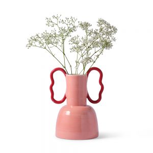 Wiggle Hand Vase - Pink