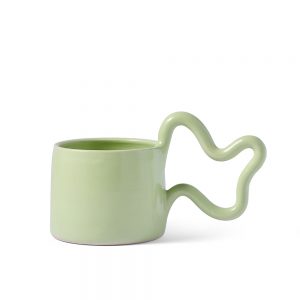 Wiggle Mug - Mint Green