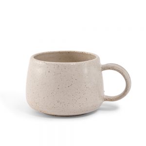 White Speckle Stoneware Mug