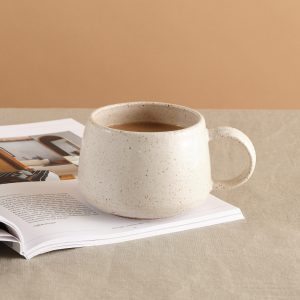 White Speckle Stoneware Mug