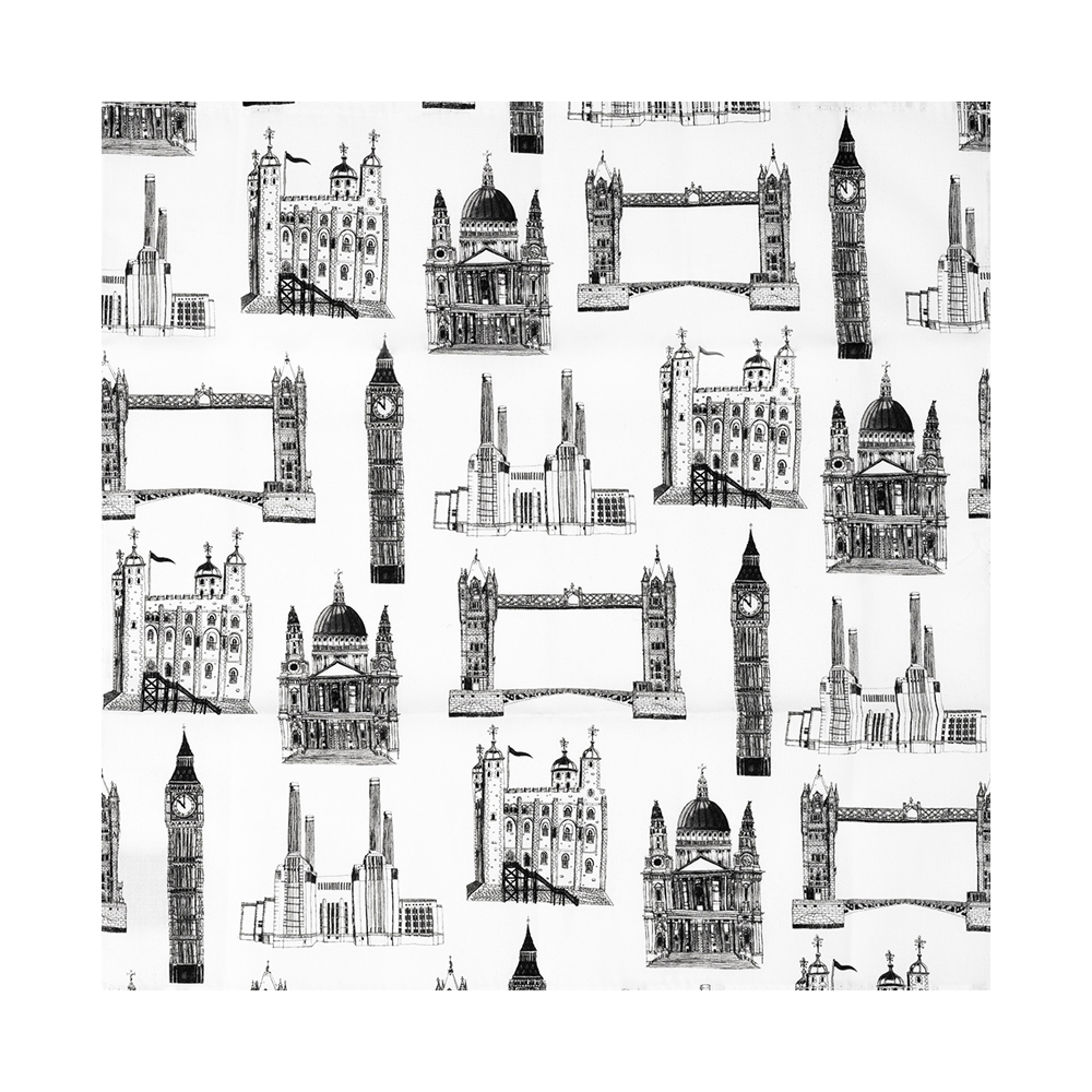 London Buildings Handkerchief/Pocket Square