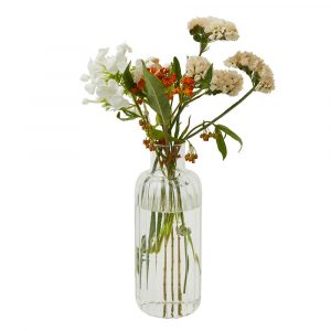 Lagom decanter used as a vase with flowers