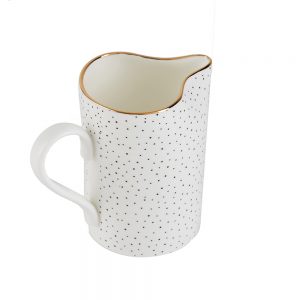 Modern tableware spotty milk jug
