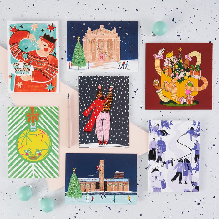 Tate x UAL 2021 Christmas Cards