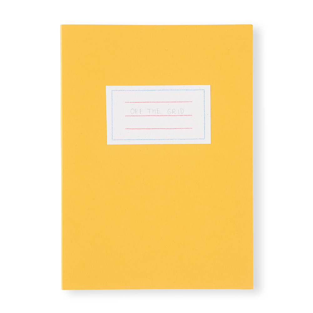 OFF THE GRID Notebook Yellow A5