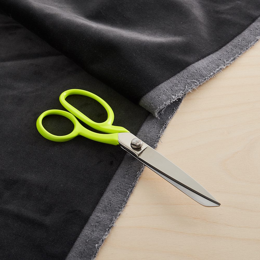 Gifts for crafters - neon yellow fabric scissors