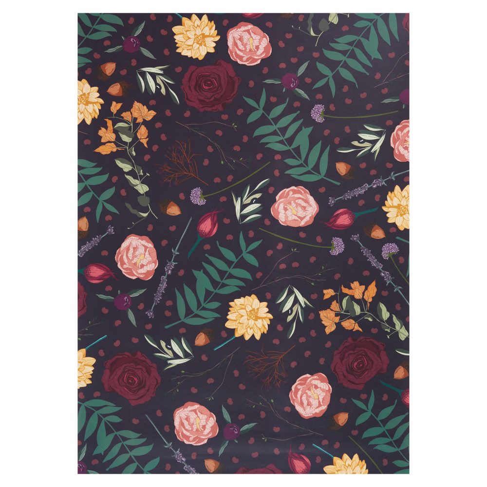 Floral Wrapping Paper - Juniper