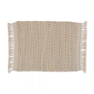 Chevron Woven Straw Placemat no props