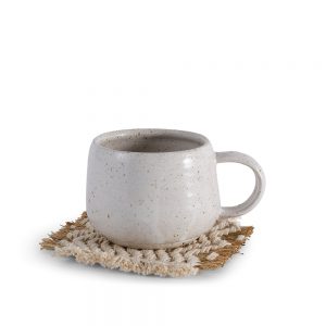 Woven Straw Coasters - set of 6
