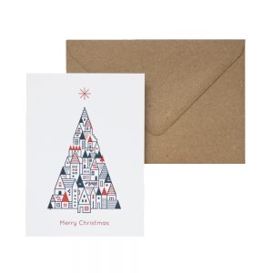 letterpress Christmas card