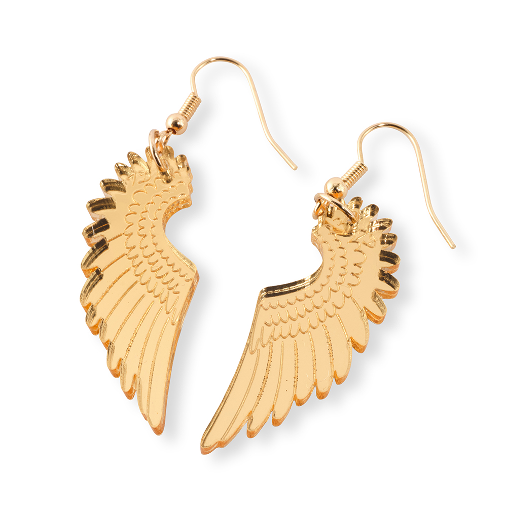 Pegasus Earrings by Tatty Devine - Gold