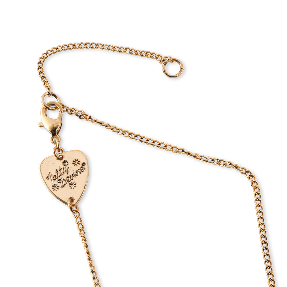 Pegasus Necklace by Tatty Devine - Gold chain