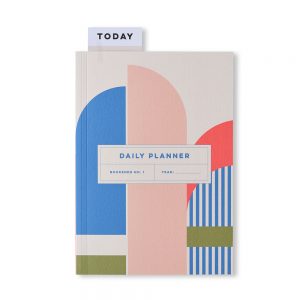 Bookends Daily Planner Front Cover with Bookmark