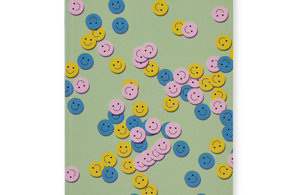 Smiley Face Notebook A5 - Kamila Jaworska x not just a shop Notebook