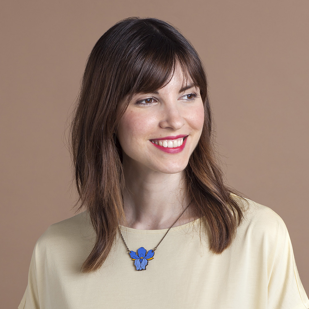 Quiet Lily Necklace by Materia Rica