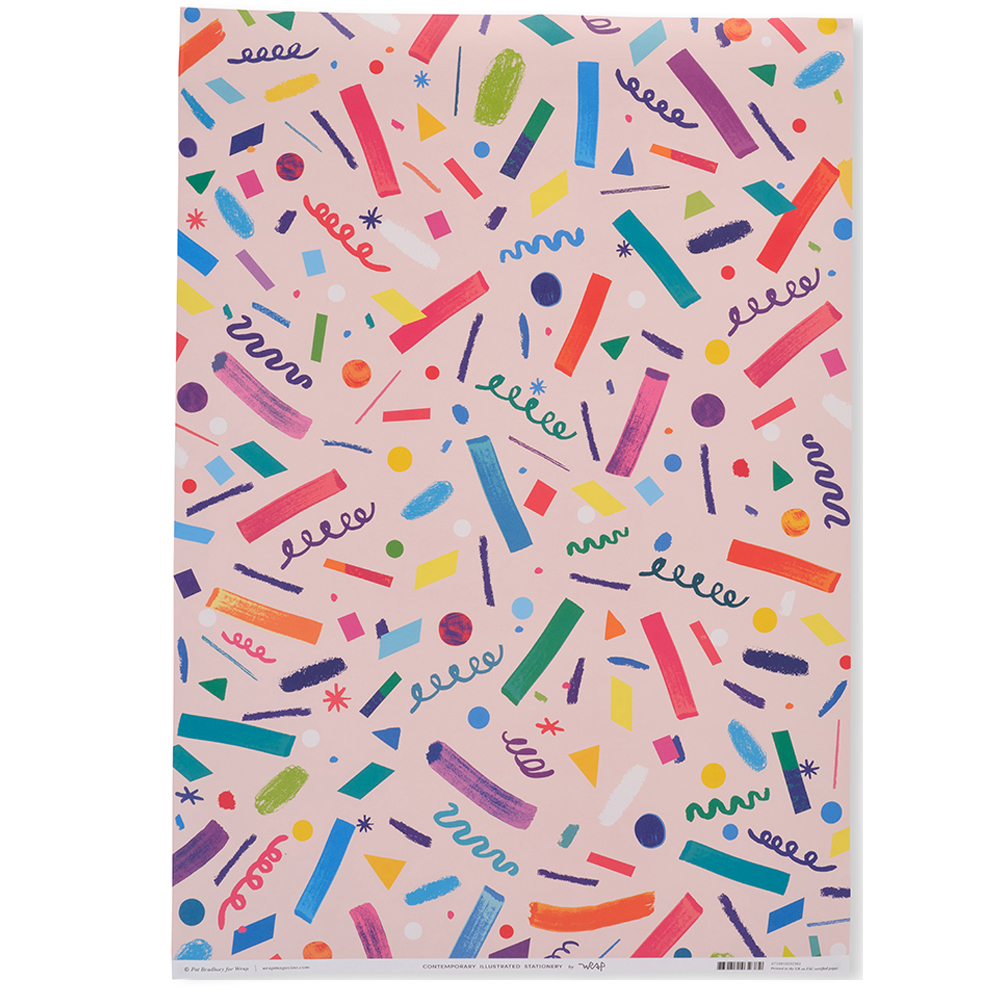 Colourful Confetti Wrapping Paper