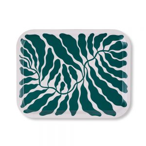 Green Leaves Tray
