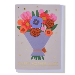 Mother's Day Bouquet Greetings Card