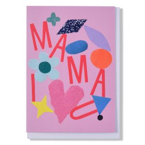 Love You Mama Greetings Card