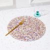 Cork Placemat in Speckled Purple