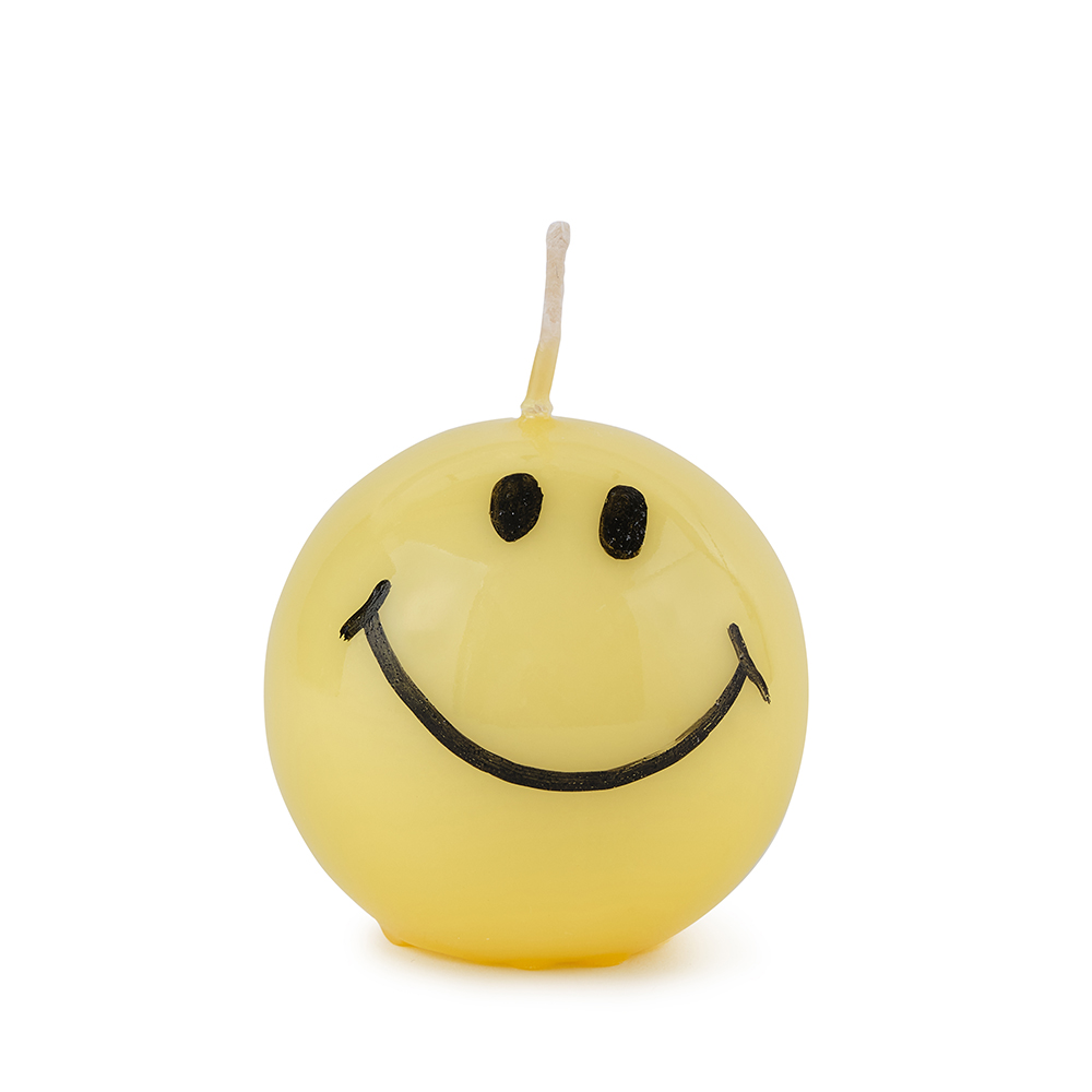 Smiley Face Candle