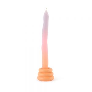 Triple O Candle Holder - Peach