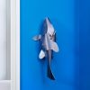 Cool Homeware Fish Clock Blue
