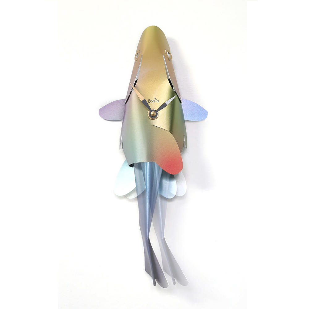 Cool Homeware Fish Clock Colourful