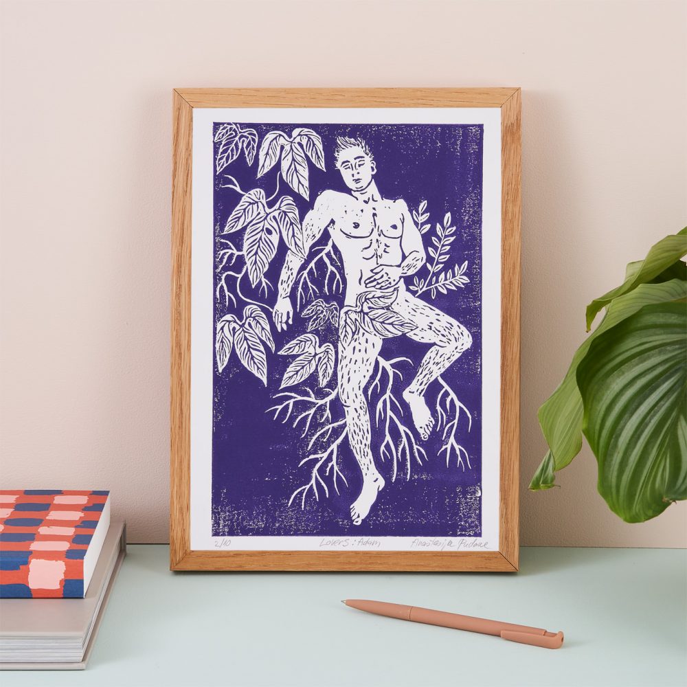 Lovers Adam Print A4