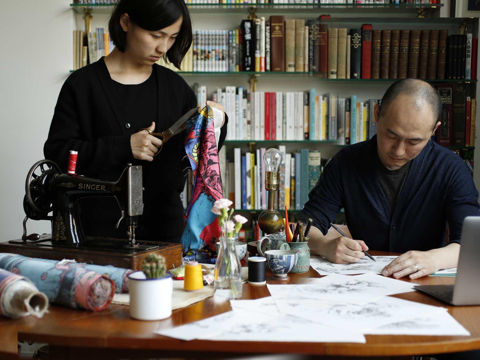Photo of Shan Jiang and Ying Wu
